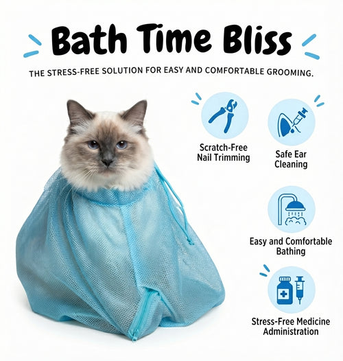 Cat Bathing Bag